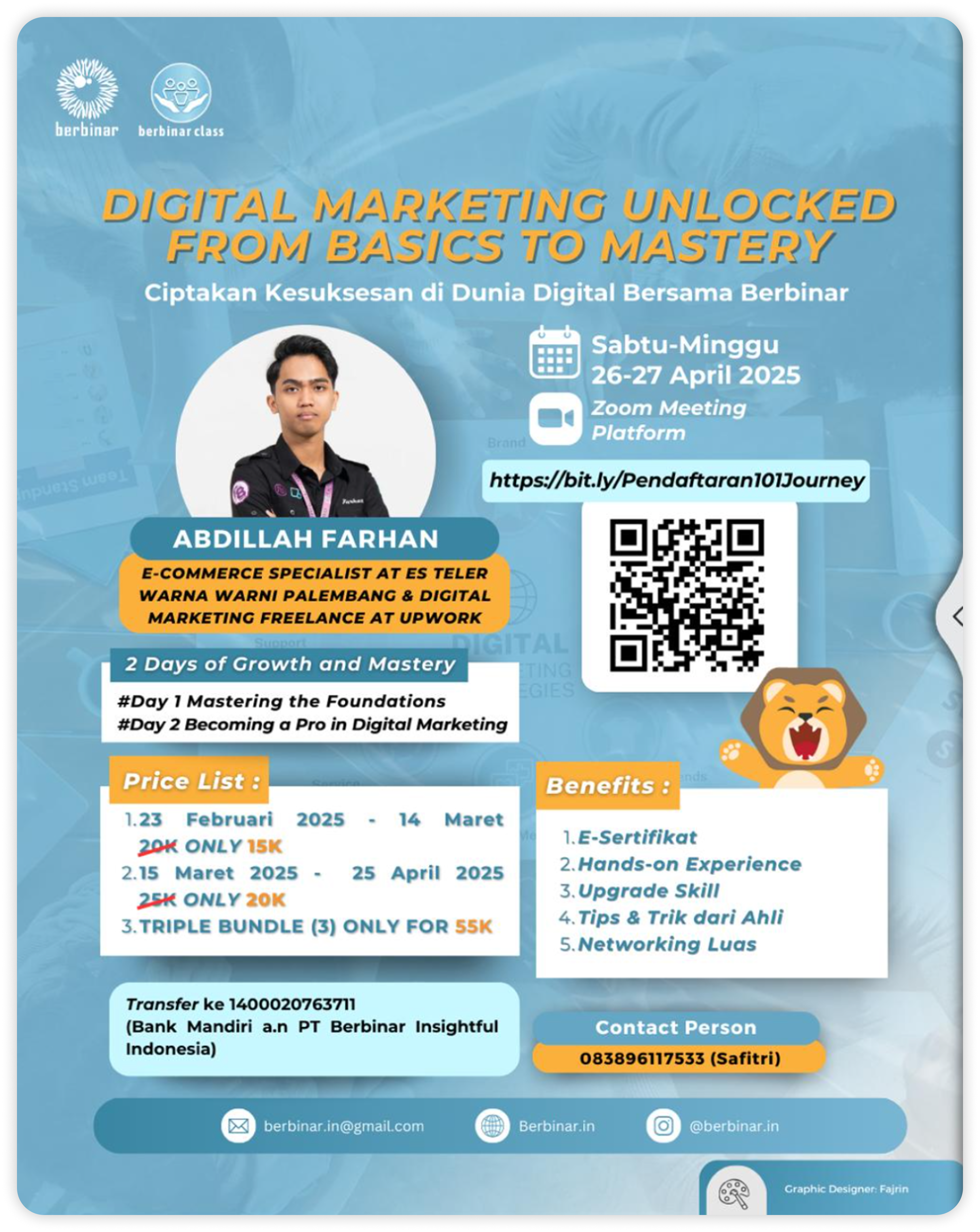 Poster Class Journey